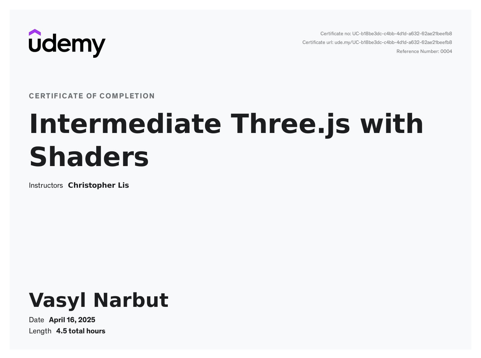 Intermediate Three.js with Shaders